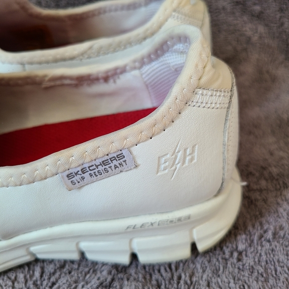 Skechers Relaxed Fit Memory Foam Slip Resistant Slip On Nurse Work Sneakers 5 - Picture 15 of 15